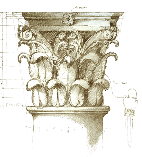 acanthus-capitol-column